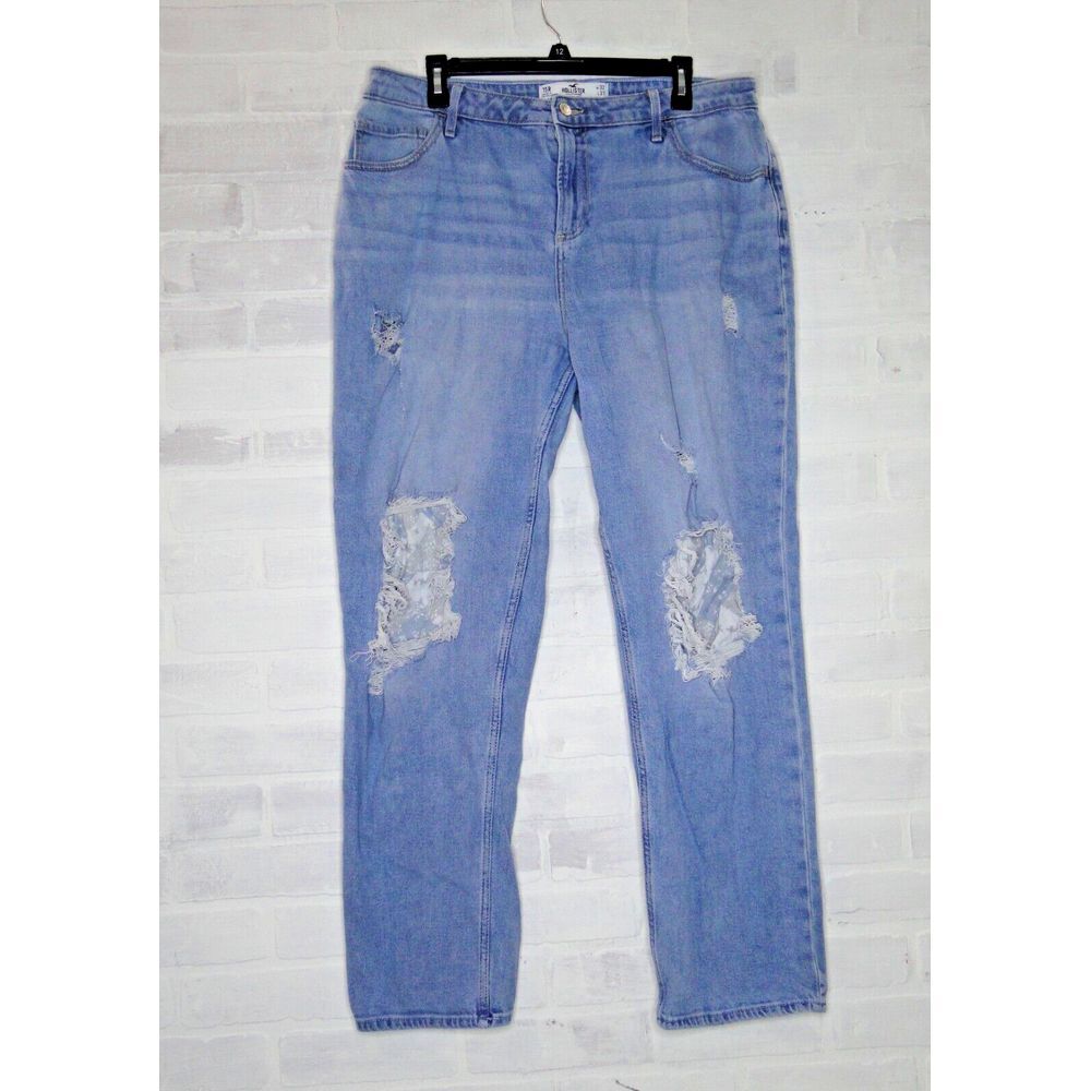 Hollister Jeans‎ 15R W32xL31 Blue Curvy High Rise 90s Vintage Straight
